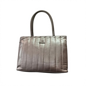 Sacs à main décontractés de luxe pliables en cuir véritable pour femmes, de marque célèbre, avec fermeture éclair, personnalisables, imperméables et portés épaule - Product Image 6
