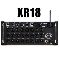 Console de mixage numérique professionnelle XR12 XR16 XR18 à montage en rack avec Wi-Fi intégré, DSP, mixeur audio, studio d'enregistrement DJ avec USB