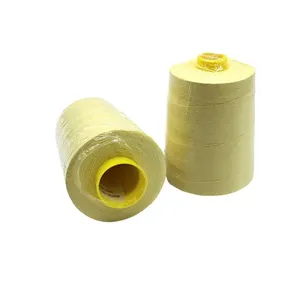 Factory Price 110g 30/3 High Temperature Resistance Fiberglass Fireproof Aramid Sewing Thread For Fireproof Clothing