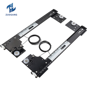 Pivot cửa trượt phần cứng Inset ứng dụng tự đóng cửa 12-28 "<span class=keywords><strong>Slide</strong></span> (kit) Đen 20" EZ Túi cửa trượt - Product Image 6