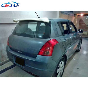 Bóng Đen ABS xe phía sau thân cây mái <span class=keywords><strong>Spoiler</strong></span> cánh khởi động môi cho Suzuki <span class=keywords><strong>Swift</strong></span> Sport GT re.3 rs413 413d 415 rs416 zc31s 2004-2009 - Product Image 3