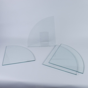 Verre trempé transparent sur mesure, bord poli fin, verre de sécurité renforcé pour plateau de table, vitrine, cloison - Product Image 4