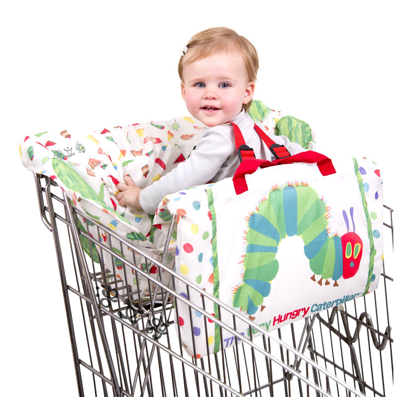 Happyflute вагонетки покупкы Крышка для младенцев и малышей-2-в-1 стульчик для кормления крышка