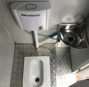 Bán Buôn Tùy Chỉnh Kích Thước Khác Nhau Prefab Di Động Di Động Container Nhà Vệ Sinh Công Cộng Với Giá Rẻ - Product Image 3