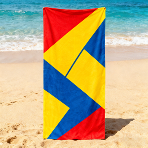 Toalla Súper Suave Estampada con Logotipo Personalizado, 100% Algodón de Rizo, Amigable con la Piel, Altamente Absorbente, para Playa, Baño y Viajes - Product Image 3