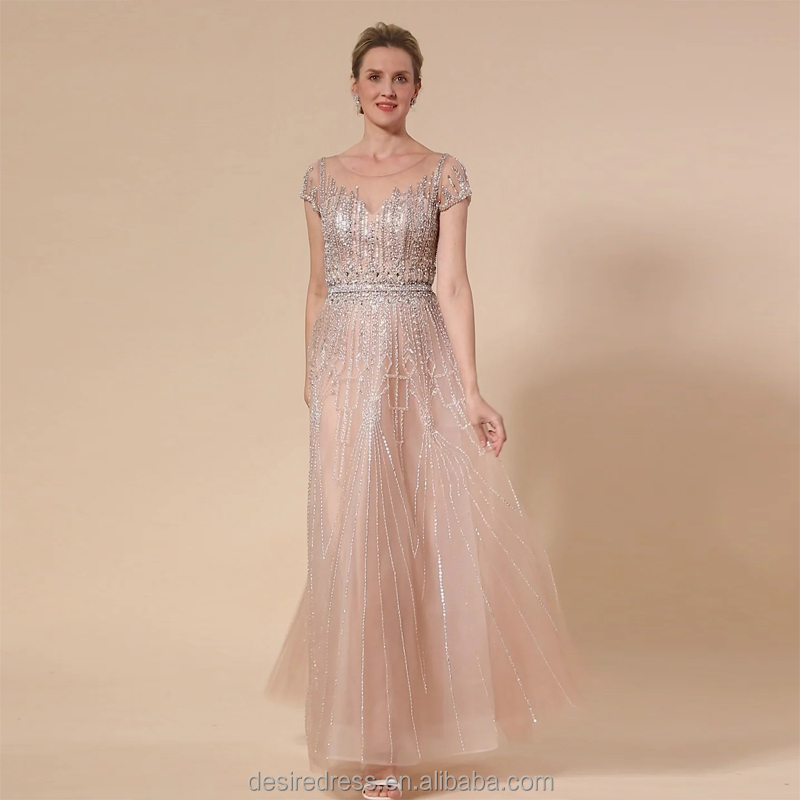 slim fit dress slacks High Life Rose Gold Sequin Square Neck Split Front Maxi Dress – Club L  London main image 0