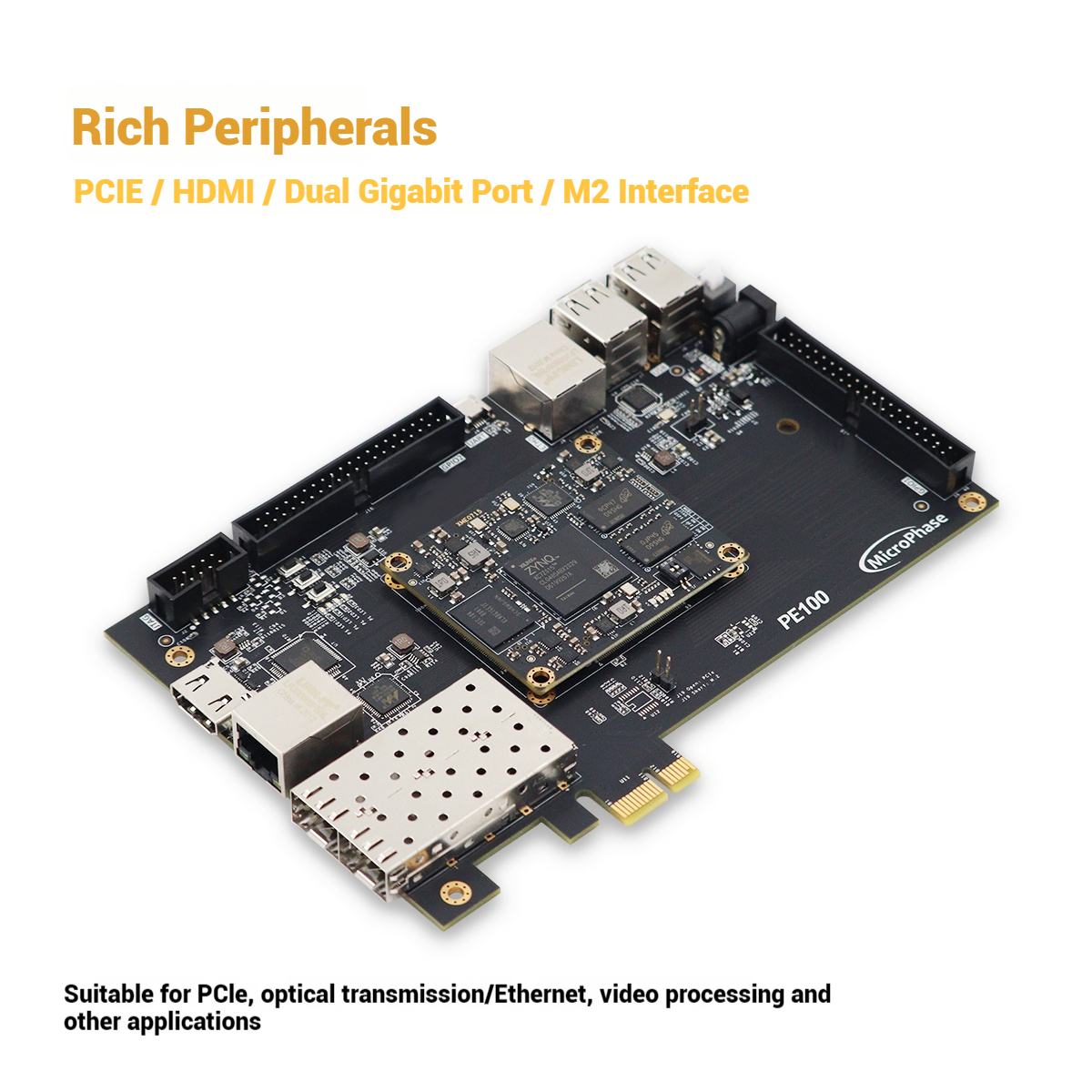 ZYNQ7015 ARM XC7Z015 PCIE SFP PE100-XME0715 FPGA Kit