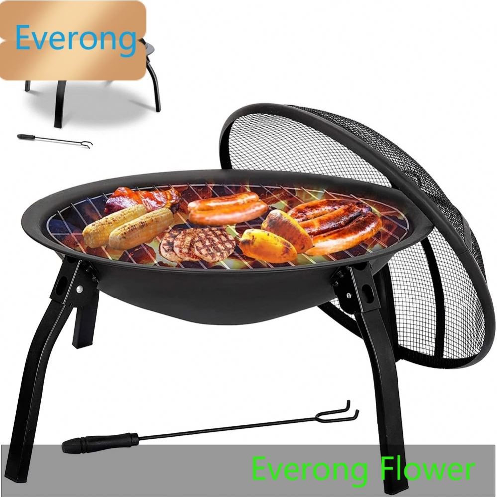 Наружная Портативная Складная огненная дровяная горящая яма для костра для сада