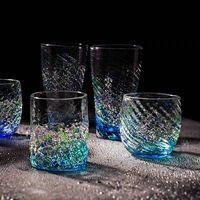 Verres à vin sans pied de luxe modernes, écologiques, incassables, sans plomb, de haute qualité, 480 ml, couleur personnalisée, vente en gros
