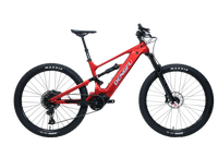 Cadre de vélo électrique en carbone Dengfu E82 2026 à suspension intégrale avec écran intégré et dropout UDH pour moteur central Bafang M510 M560