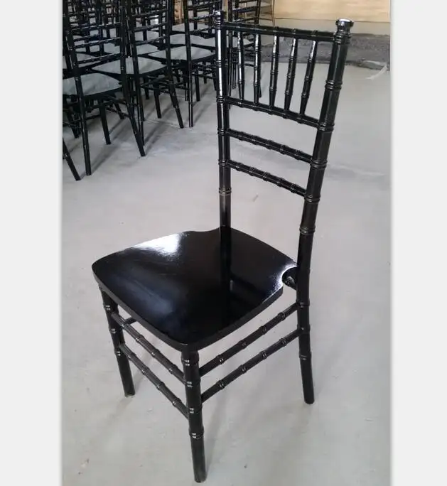 काले रंग बॉलरूम Chiavari कुर्सियों/टिफ़नी कुर्सियों के लिए बिक्री