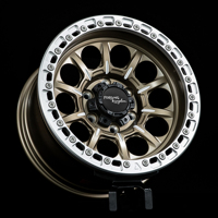 FORGING KINGDOM 5-Lug/6-Lug/8-Lug Velg Off-road Aluminium Alloy Tempa Baru Heavy Duty 20mm/25mm ET Multi-Spoke Jeep 4x4 Garansi 2 Tahun