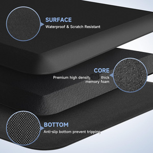 Tappetino Anti-fatica per pavimenti da <span class=keywords><strong>cucina</strong></span> e da ufficio in PVC conico Texture PU senza lavaggio ispessito - Product Image 6