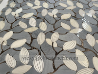 Marbre Pierre Mosaïque Médaillon Motif Arbre Conception Marbre Incrustation Mosaïque Marbre Mosaïque Tapis Médaillon Villa Sol Carrelage