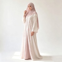 Ensemble jupe et khimar tissé ample pour femme grande taille, avec nœud et bordure en dentelle, tenue de prière modeste, vêtements musulmans islamiques