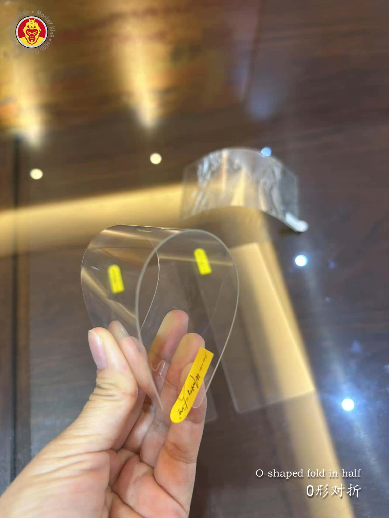 Confezione semplice con foglio trasparente, 1 confezione