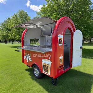 Camión de Comida Móvil Personalizado para Helados, Modelo Redondo de 3m, Camión de Café, Panadería, Remolque de Comida, Carrito de Venta de Hot Dogs - Product Image 6