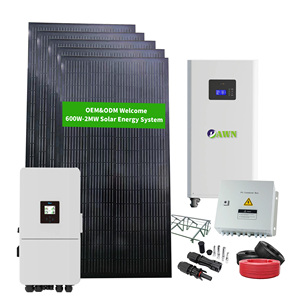 Système d'énergie solaire domestique Kit complet pour usage résidentiel Résoudre les pannes de courant Réduire la facture d'électricité - Product Image 1