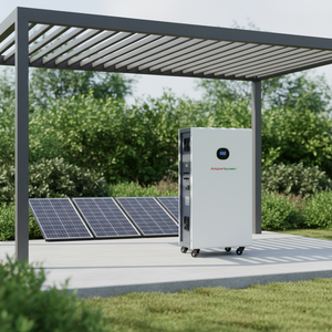ระบบจัดเก็บพลังงานแสงอาทิตย์สำหรับบ้านอัจฉริยะ อินเวอร์เตอร์ AC 5kW แบตเตอรี่ลิเธียมไอรอนฟอสเฟต 48V 100Ah ความจุ 14.4kWh กำลังไฟฟ้าสูงสุด 7kW - Product Image 1