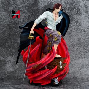 Figura de Shanks de pelo rojo de una pieza de Anime de 36cm, estatua de <span class=keywords><strong>Manga</strong></span> de escena de cuatro emperadores Gk, figura de acción de Pvc, modelo de decoración coleccionable - Product Image 5