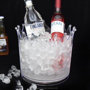 Personnalisé <span class=keywords><strong>5</strong></span> litres en plastique transparent seau à glace de vin de bière pour le <span class=keywords><strong>club</strong></span> de barre - Product Image 2