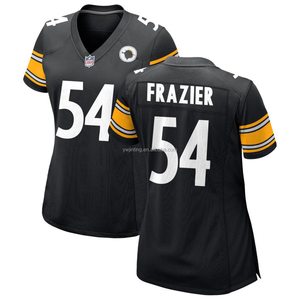Maglia Pittsburgh 2024 per Donne e Ragazze, Magliette Personalizzate di Football Americano con Loghi Ricamati, Abbigliamento Sportivo a Maniche Corte - Product Image 5