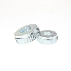 Electrical Galvanized NPT Thread Steel Reducing Bushing For IMC Conduit