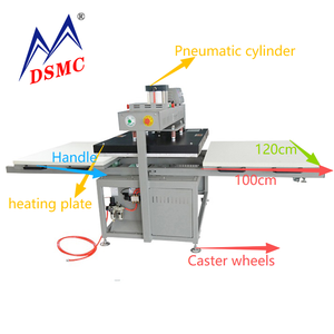 80x100 bon <span class=keywords><strong>prix</strong></span> grand format pneumatique pressage T-shirt presse à chaud Machine Sublimation - Product Image 5