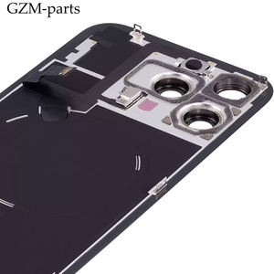 Coque arrière de <span class=keywords><strong>batterie</strong></span> de téléphone portable avec lentille en verre avec câble flexible NFC et lampe torche pour <span class=keywords><strong>iPhone</strong></span> 16 Pro Max Remplacement - Product Image 6