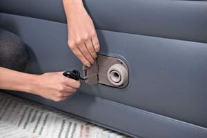 <span class=keywords><strong>Bestway</strong></span> 671BD Tritech LoungeLux Cabecero Queen Colchón <span class=keywords><strong>de</strong></span> aire con bomba <span class=keywords><strong>de</strong></span> CA incorporada 2,29 M X 1,52 M X 84 cm - Product Image 5