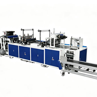 Machine automatique de fabrication de sacs à trois plis pour t-shirts JDFZ-600
