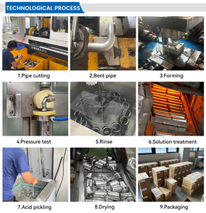15-108mm kalt extrudieren der Edelstahl 304/316L DVGW M-Profil Press Sanitär armatur 45-Grad-Winkel - Product Image 5