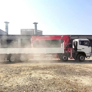 รถบรรทุกติดเครนไฮดรอลิก จีน DongFeng 14 ตัน 16 ตัน 8x4 พร้อมขาย - Product Image 3