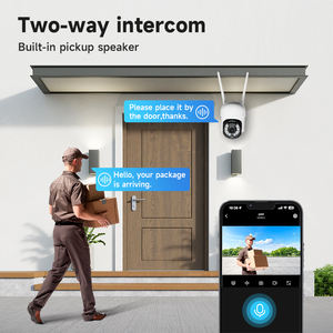 Kamera Dome Pintar Tuya 4MP Nirkabel PTZ Pelacakan Otomatis Deteksi Gerakan Penglihatan Malam CMOS Audio Dua Arah IP65 Tahan Air untuk Rumah - Product Image 4