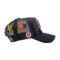 Nueva Gorra de Béisbol de Lujo con Diseño Dobby a Rayas, Estampado de Frutas y Leopardo, Estilo Deportivo Urbano, Bordado 3D, Visera Curva Desgastada, 100% Algodón, Común