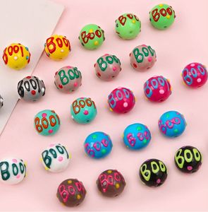 14mm Hand-Painted Diffused Glass <b>Beads</b> Cartoon Design Loose Material for <b>Bracelet</b> Necklace Jewelry Making Crystal Lampwork - Product Image 2