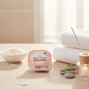 Mascarillas Faciales Coreanas para el Cuidado de la Piel, Paquete de 10 Cápsulas Exfoliantes de Arroz para Iluminar, Suavizar, Humectar y Calmar con Extractos Naturales - Product Image 3