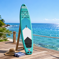 Planche à pagaie gonflable de 10,6 pieds avec accessoires SUP pour débutants