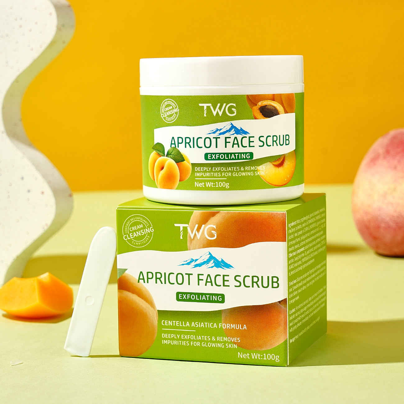 5757 TWG Exfoliante facial de albaricoque 100g