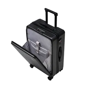 अनुकूलित OEM सामने खुले फ्रेम कठिन खोल ABS ट्राली 20 छोटे underset सामान सूटकेस पहियों व्यापार यात्रा पर ले जाने पर