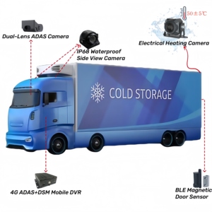 Cảm biến xe thông minh cho hệ thống quản lý Hạm Đội mới màu xanh răng năng lượng thấp không dây cảm biến cửa từ tính để theo dõi tài sản - Product Image 2