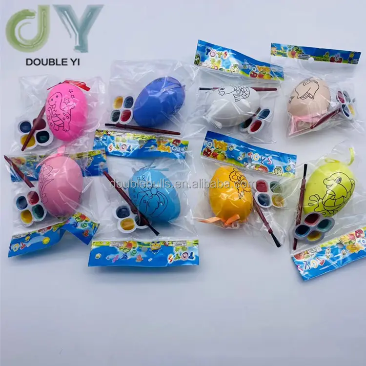 아이 장난감, 다채로운 플라스틱 계란 나무 장신구를 위한 부활절 달걀 거는 장신구