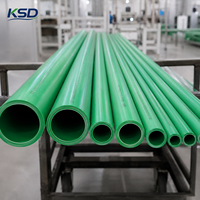 Service OEM ODM, certifié ISO CE, résistance aux hautes températures 70°C 95°C, couleur personnalisée, tuyau PPR pour les grossistes mondiaux