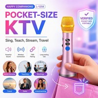 Système de karaoké Spiker BT K12 Ktv, haut-parleur, microphone sans fil, micro, microfono inalambrico profesional pour téléphone