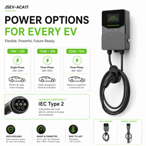 Chargeur de véhicule électrique intelligent AC 7kW 22kW IP55 Type 2 avec OCPP 1.6J pour parking et usine - Product Image 5