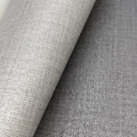 Papier peint vinyle ignifuge à faible teneur en COV, avec support tissé, 15 oz, 1,37 m, conforme aux normes ASTM E84 et EN13501, pour chambre d'hôtel, conception personnalisée OEM