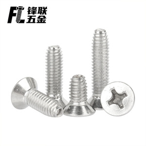 Tornillos Triangulares de Acero Inoxidable Fenglian, Totalmente Roscados, Cabeza Plana, Grado A2-70, Tornillos Autorroscantes para la Industria de la Construcción - Product Image 3