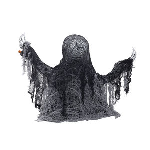 Décoration d'Halloween : Fantôme Tueur Suspendu, Contrôle Vocal, Animatronique, Yeux Lumineux Effrayants, Accessoire de Fête et de Maison Hantée, Meilleure Vente - Product Image 4