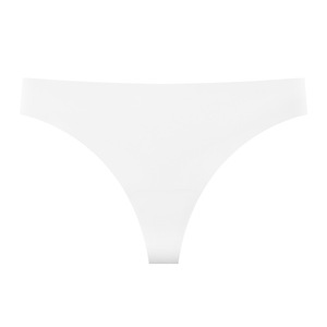 Mutandine Sexy da Donna in Raso Traspirante e Nylon, Perizoma in Seta <span class=keywords><strong>Nude</strong></span>, Lingerie Senza Cuciture - Product Image 3