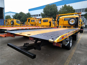 Camion de <span class=keywords><strong>remorquage</strong></span> de dépanneuse de plate-forme de lit de petit pain de l'EURO 5 130HP de HOWO - Product Image 5